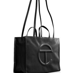 Telfar Large Black Shopping bag (brand new)